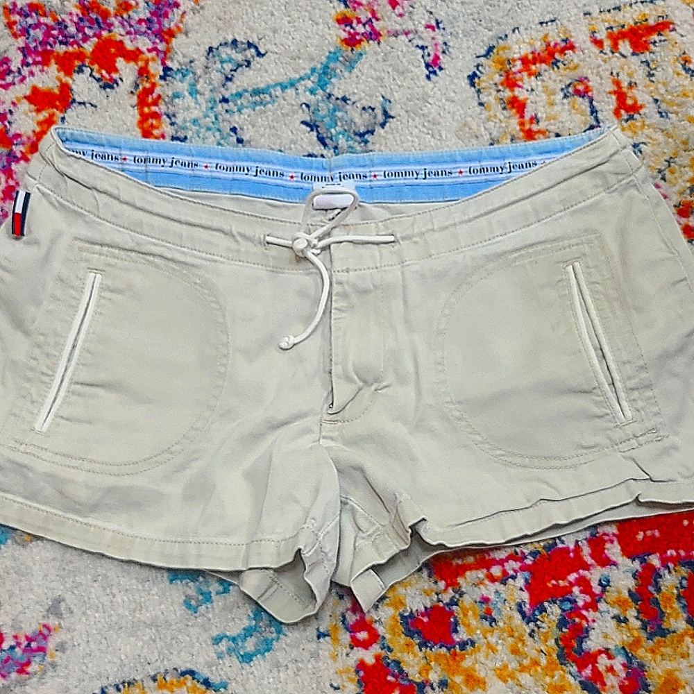 VINTAGE TOMMY HILFIGER CARGO JEAN SHORTS